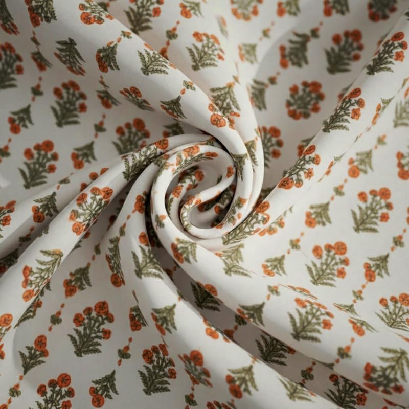 Image of Utopia Bedding Blended Cotton Bedsheet for Double Bed with 2 Pillow Covers | Floral Print Double Bed Bedsheet | 274CM x 228CM