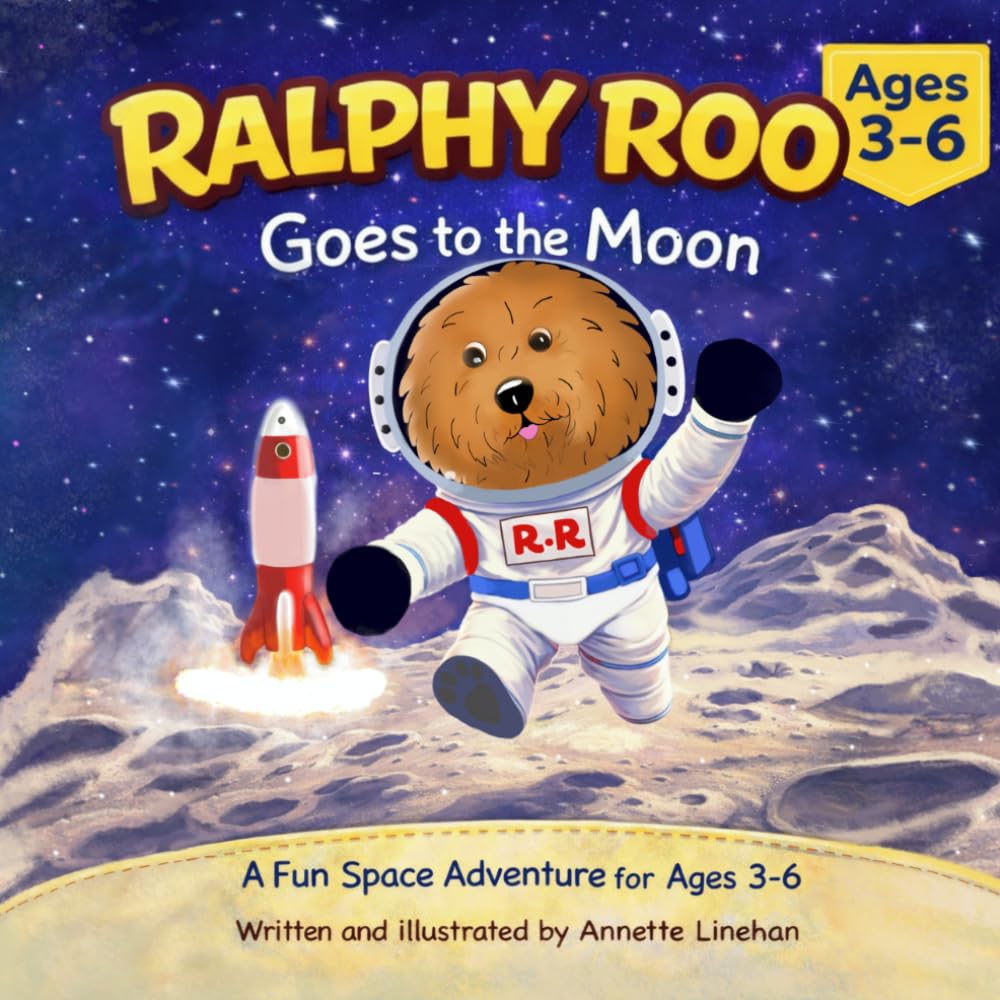 Ralphy Roo the CavaPoo: Ralphy Roo goes to the Moon