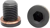 Bujão do Cárter com Arruela de Cobre, Parafuso Dreno N90856001, para Gol G5, G6, G7 8 Válvulas