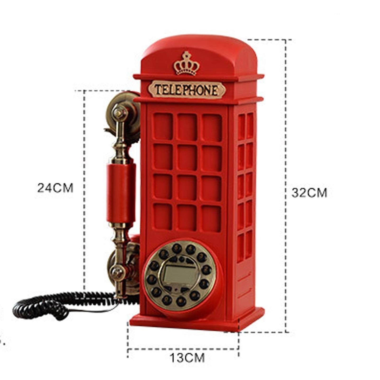 Amazon | レトロな電話 固定電話 - かわいい漫画のパーソナリティ