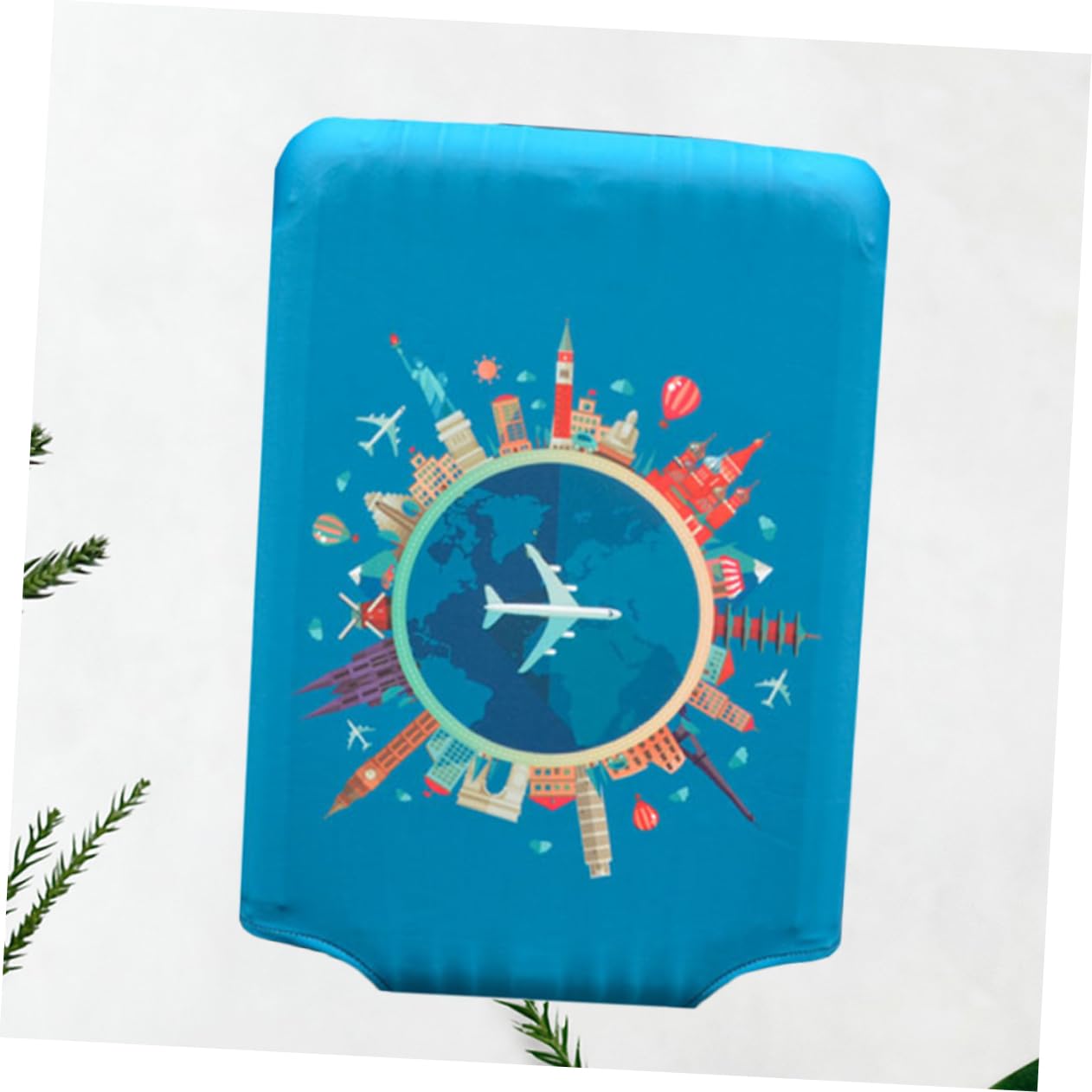 BESPORTBLE Copri Valigie da Viaggio in Poliestere e Spandex Zip Laterale