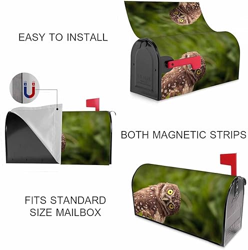 Miniatura 9 de Funda magnética para buzón de correo estándar, con tres piñas, para decoración de jardín, patio, 21 pulgadas de largo x 18 pulgadas de ancho, frutas