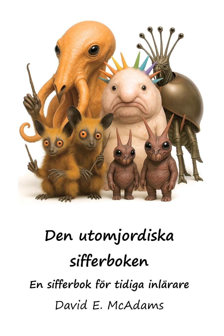 Den utomjordiska sifferboken: En sifferbok för tidiga inlärare (Matematikböcker För Barn)