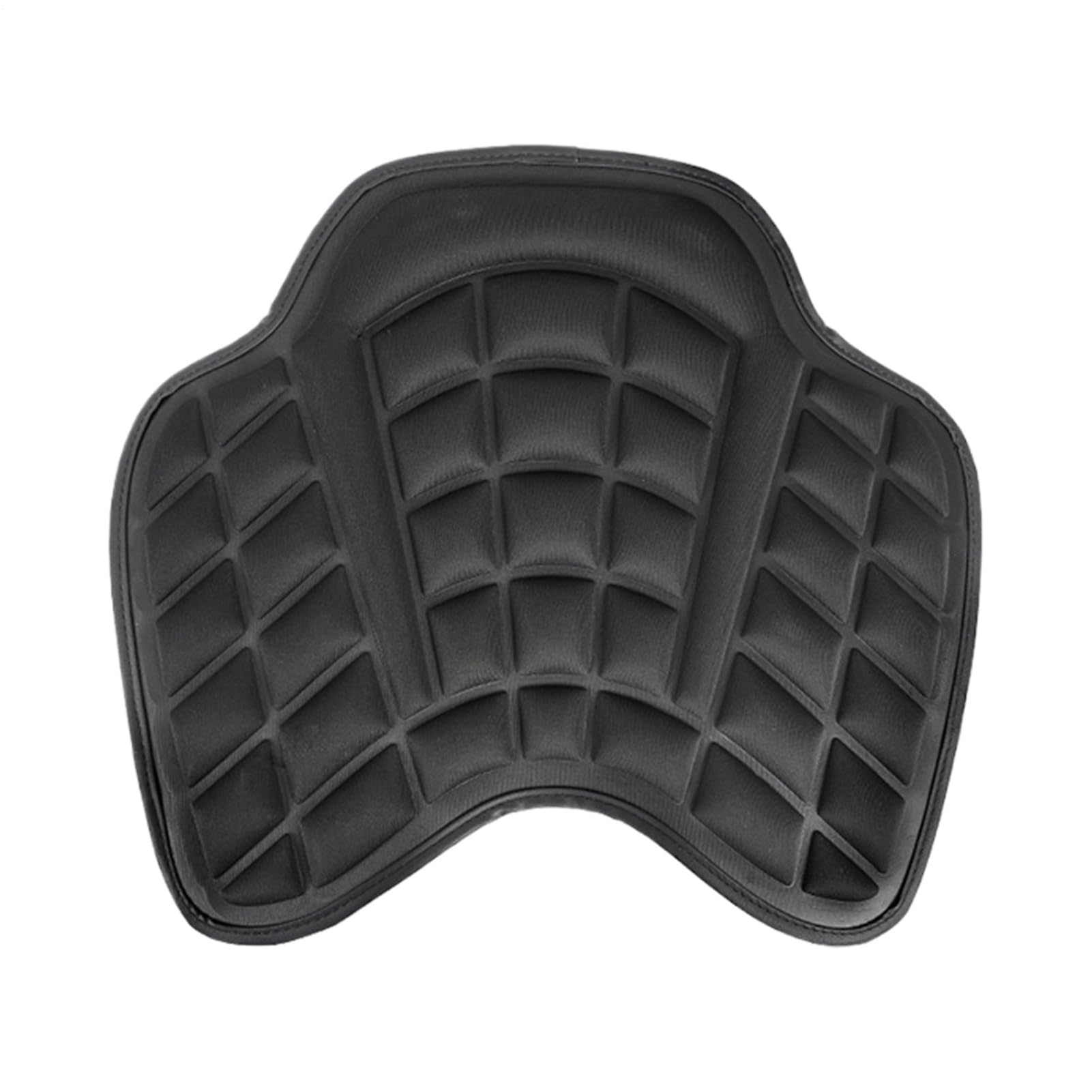 Generico Coussin De Siège De Passager Moto - Selle Gel, Ergonomique | Couvercle Confort Anti Vibration, Mousse Souple Couche Épais