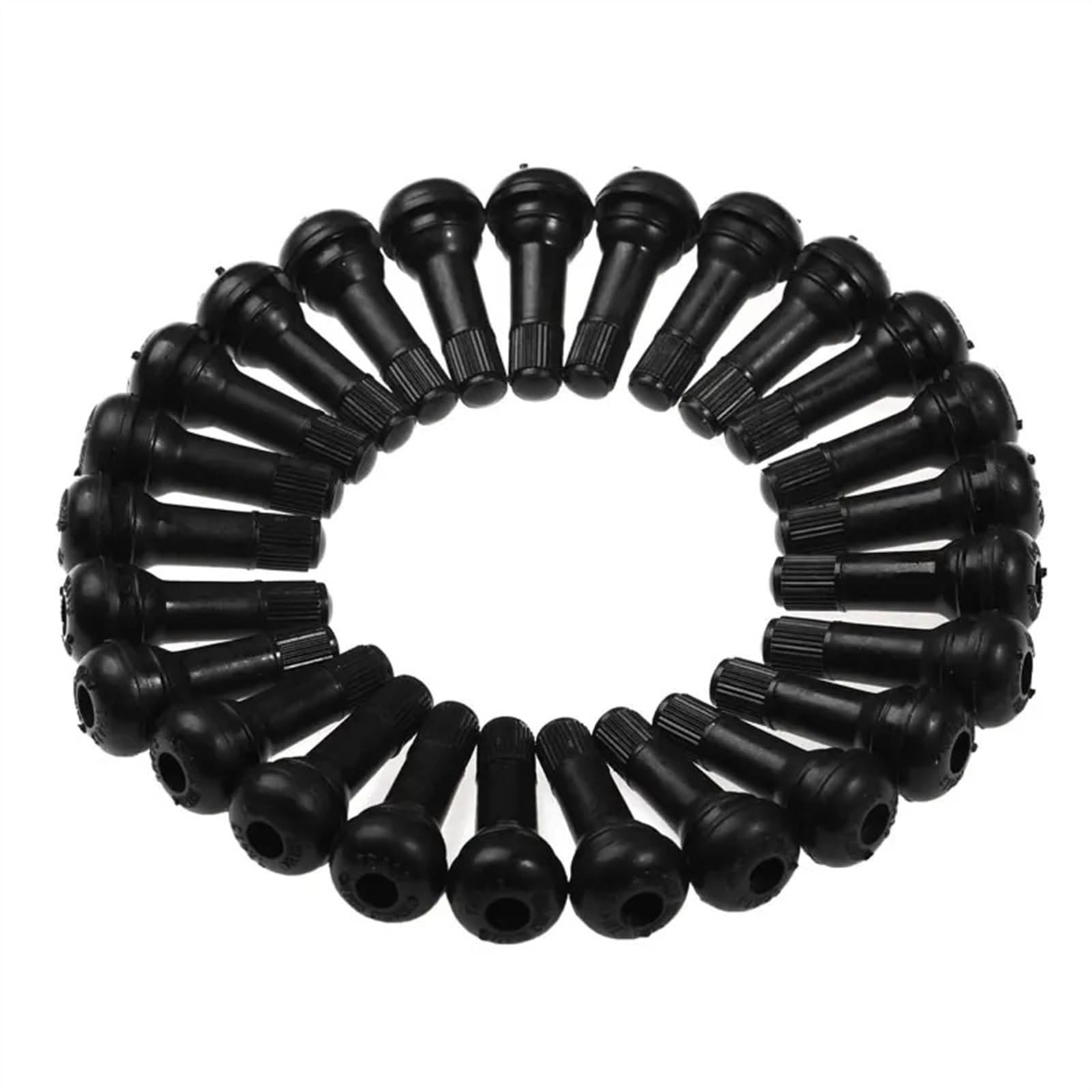 10/20/50 pezzi TR413 Snap-In valvola for pneumatici in gomma nera asta corta accessori for auto(50PCS)