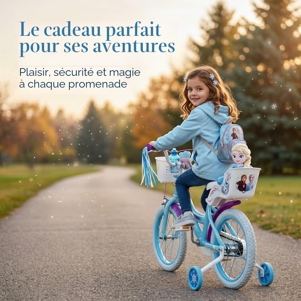 Huffy TOIMSA Vélo 16" Frozen 5/8 Ans