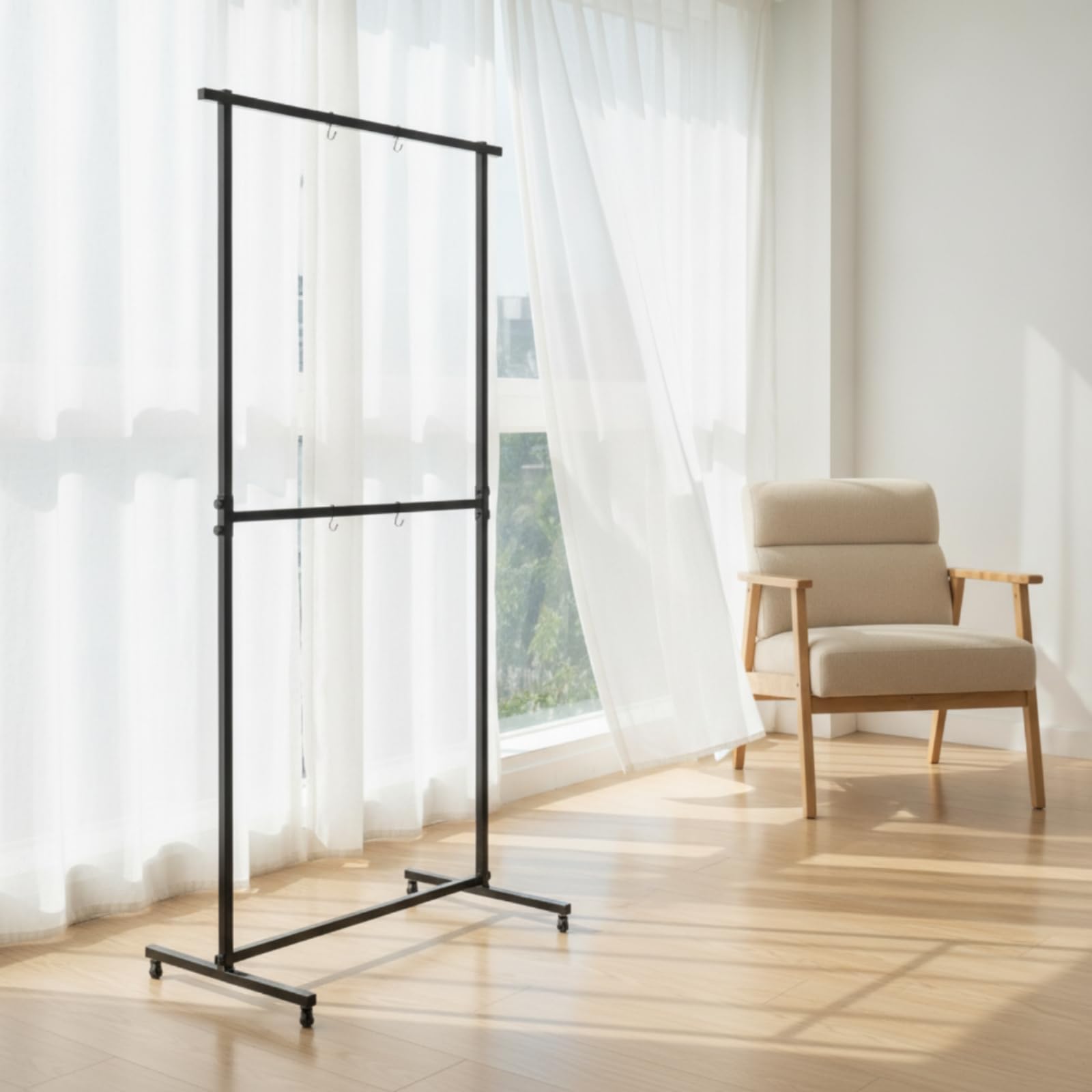 Gralara Supporto Mobile Telaio Professionale per Musicisti, Centro Meditazione, Palco , Adatto Per Gong Da 80-90cm