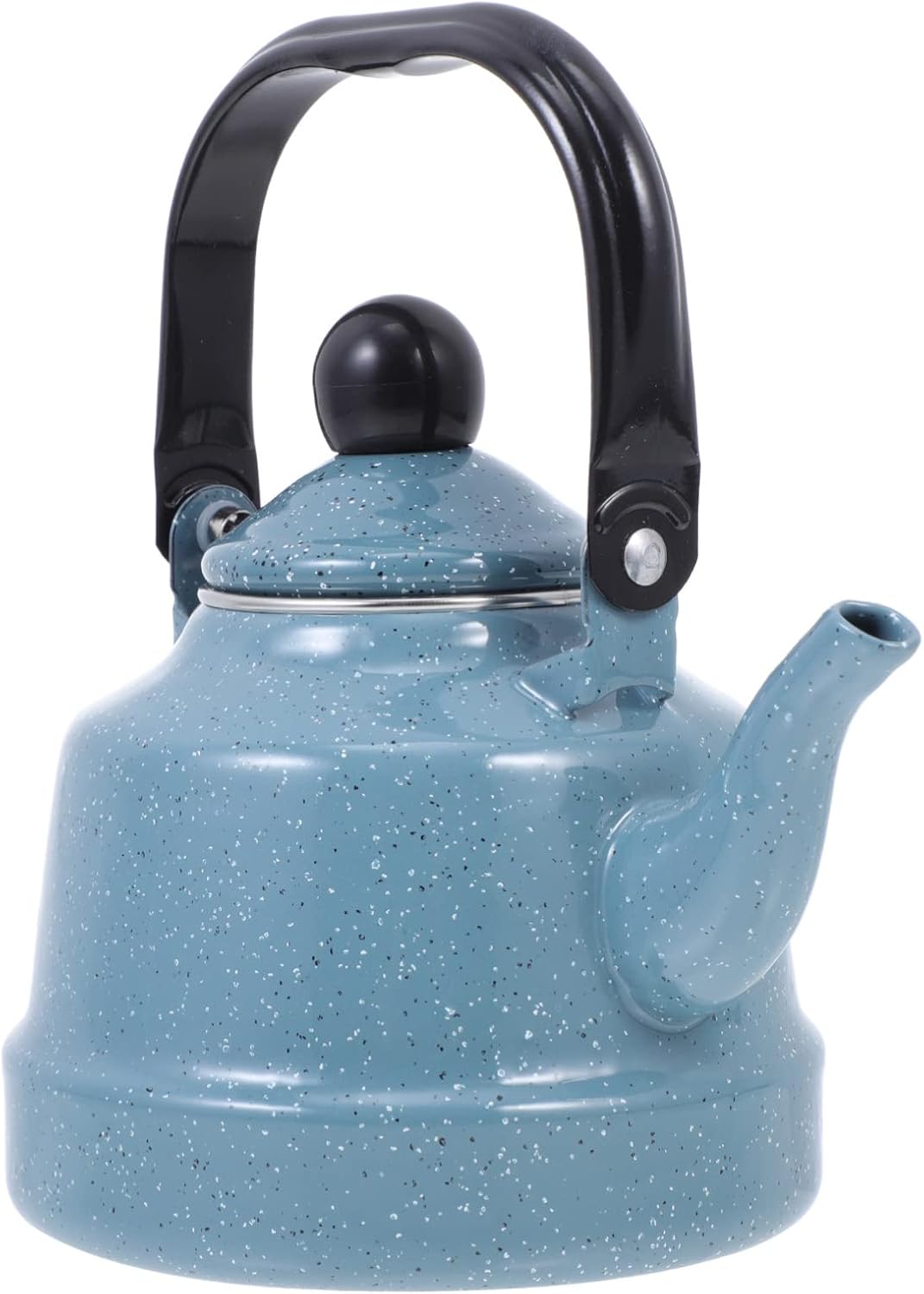 1. 1L Vintage Enamel Teapot Kettle Stainless Steel Stove Top Tea