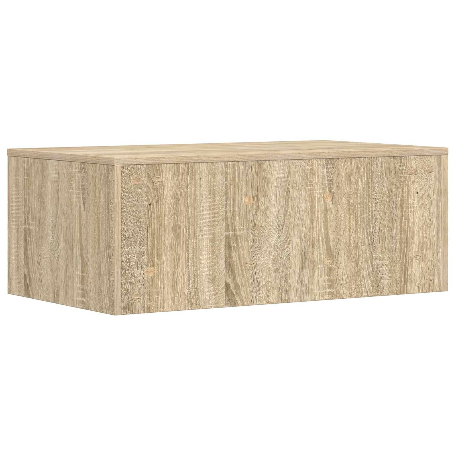 Biurko naścienne Sonoma drewno inżynierskie 80 cm