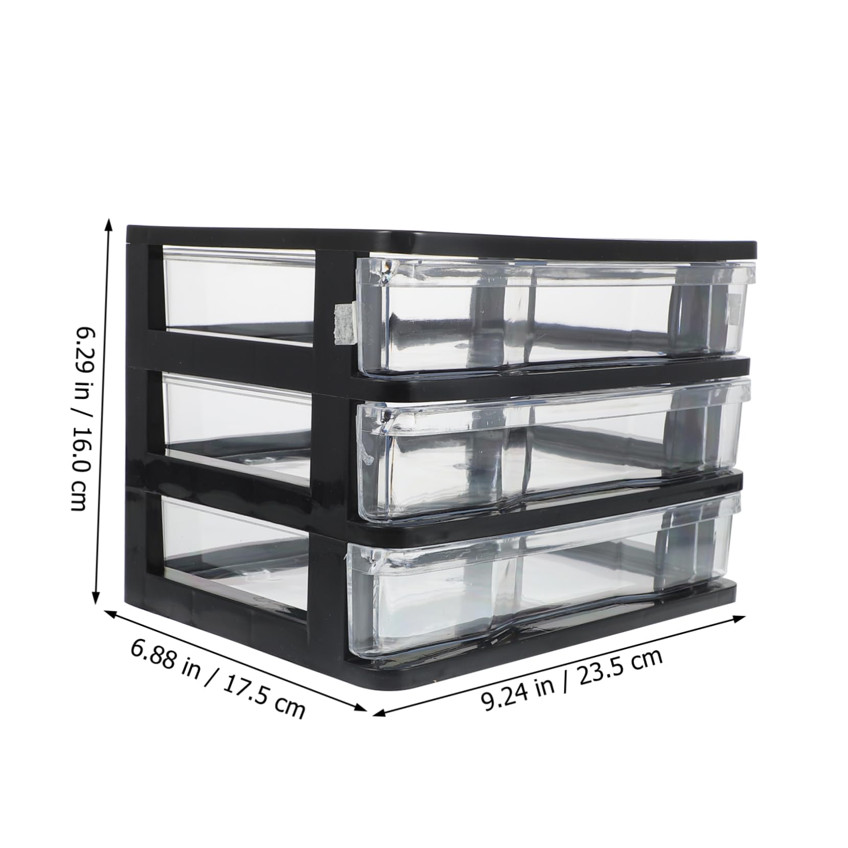 WRITWAA Makeup Cosmetic Organizer Storage Box for Makeup Accessories Design for Vanity Countertop Compact present for Friends