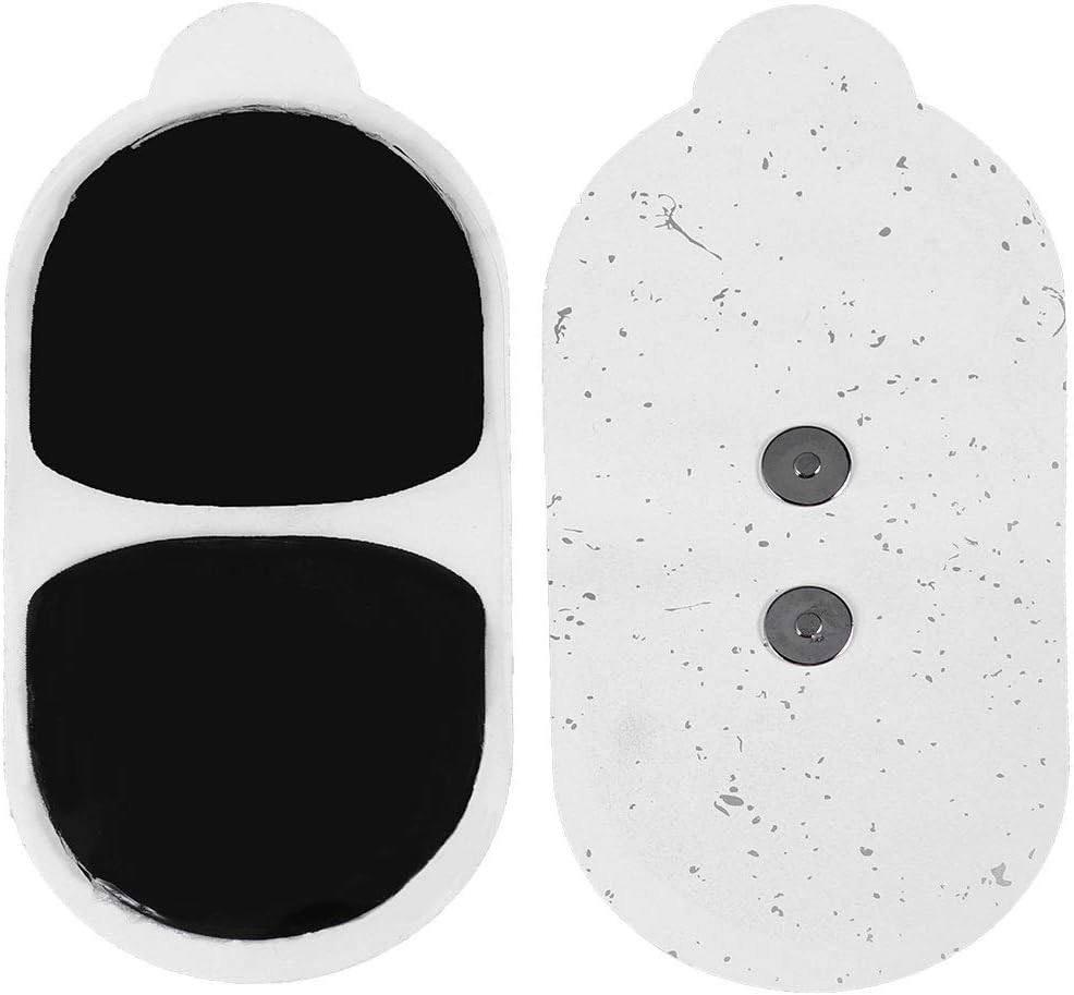 Pair of Tens Unit Electrodes Pads Replacement Pads Electrode Patches Therapy Sheet Universally Compatible with MOOYEE Relaxer M2/S1