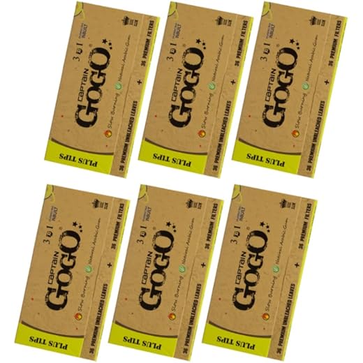 Captain Paper Roll Unruled 13gsm Set of 6