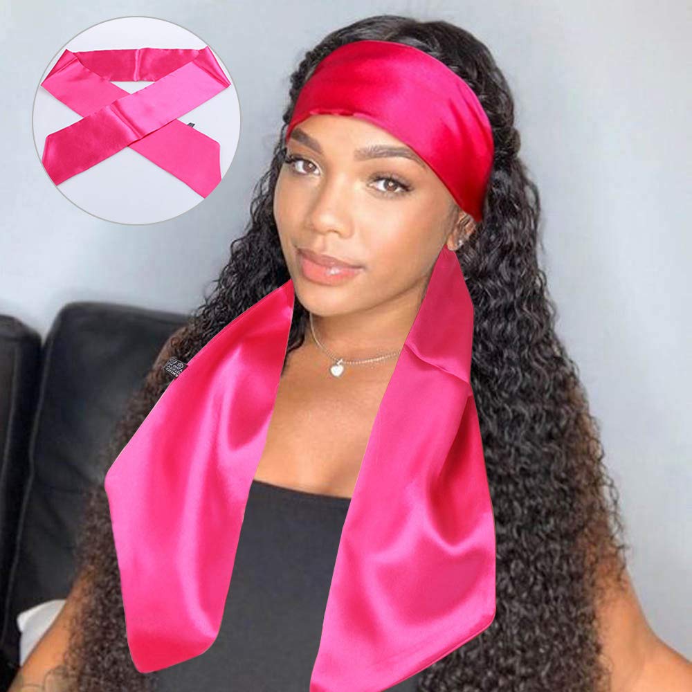 2Pcs Women's Satin Edge Scarves for Wigs Non Slip Nigeria Ubuy