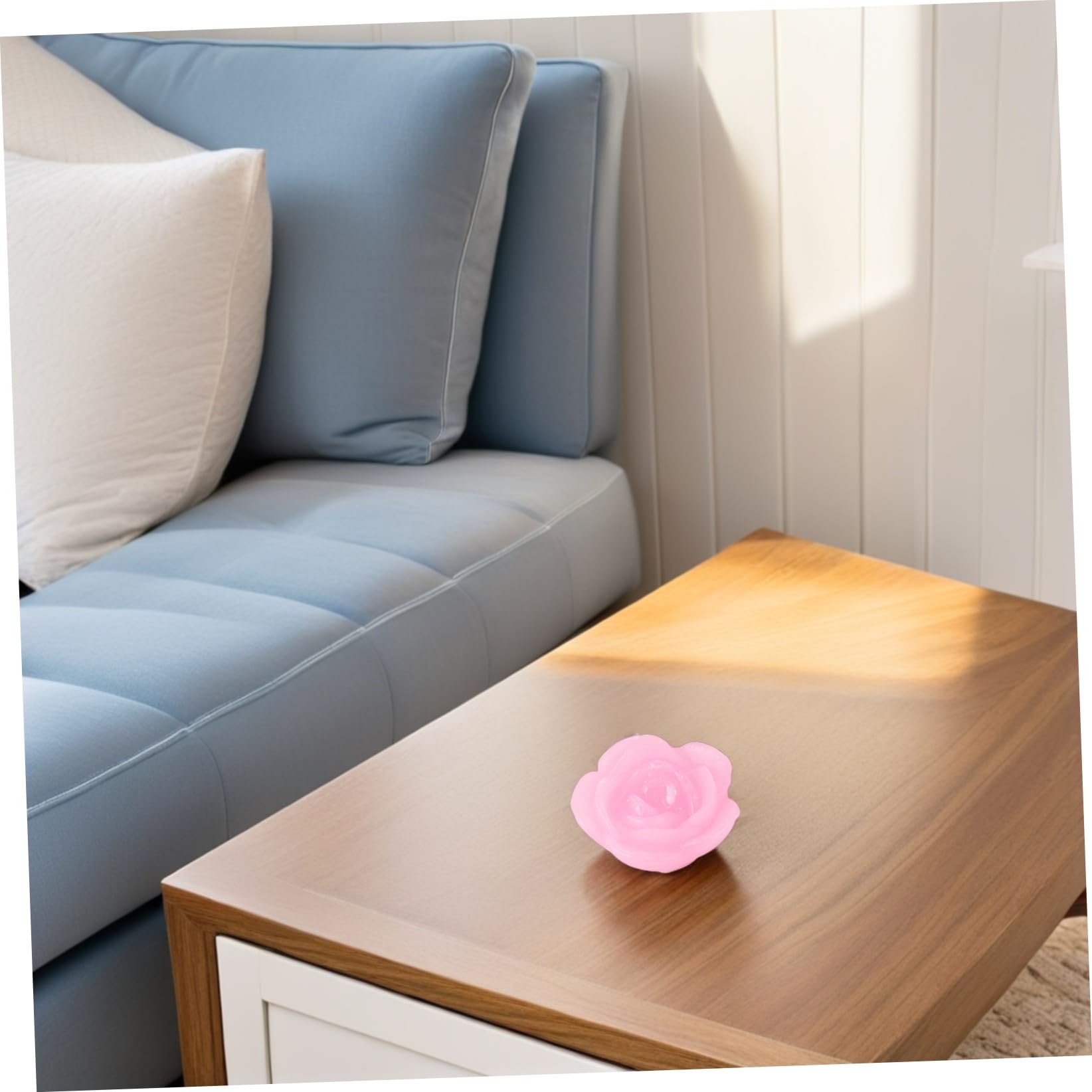 KOMBIUDA 15piezas Velas Flotantes De Rosa Elegantes Velas Decorativas De Paraffina Para Bodas y Fiestas Para Centros De Mesa y Celebraciones