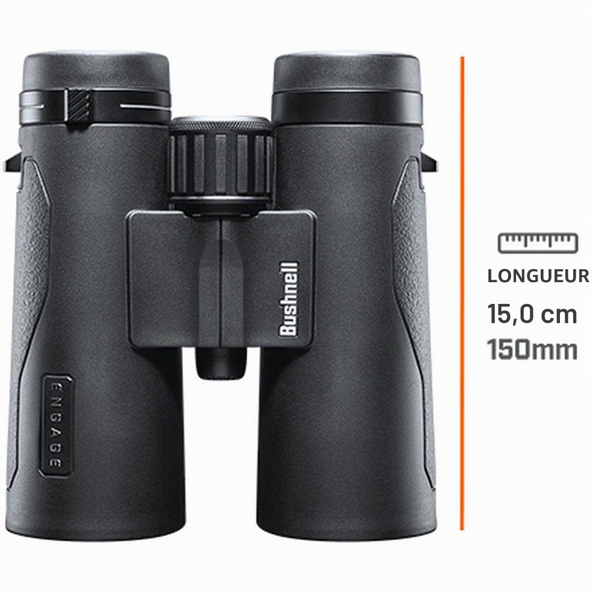 Bushnell Mixte Benx1042 Jumelle, Noir, 10 x 42 EU | Jumelles étanches et légères IPX7 pour la chasse, les voyages et le camping