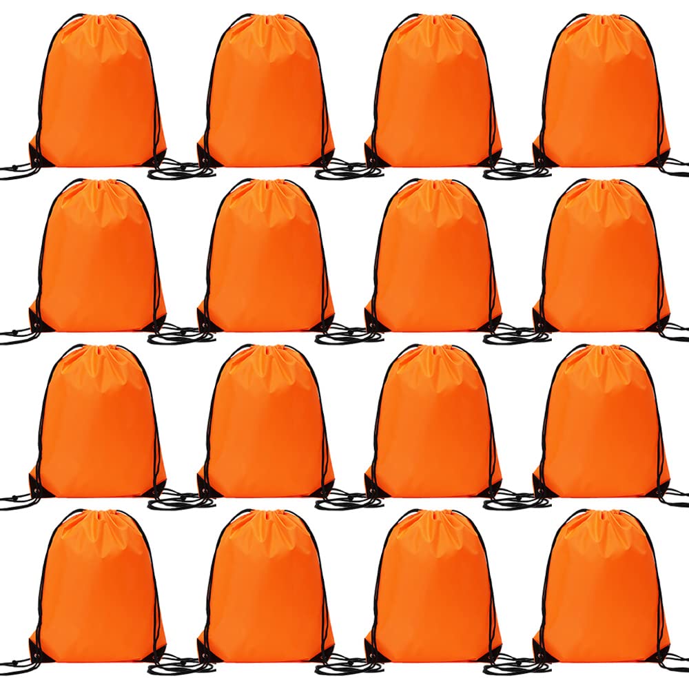 Bulk Drawstring Bags, Polyester Draw String Bags, Gym Sports Cinch Bag Drawstring Backpack for Women Men