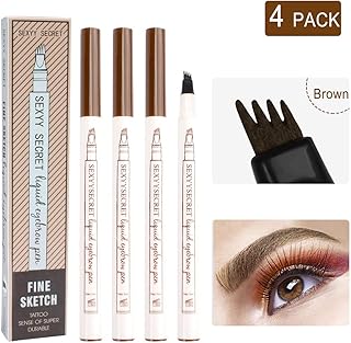 Microblading - Pluma de cejas – Paquete de 4 ...