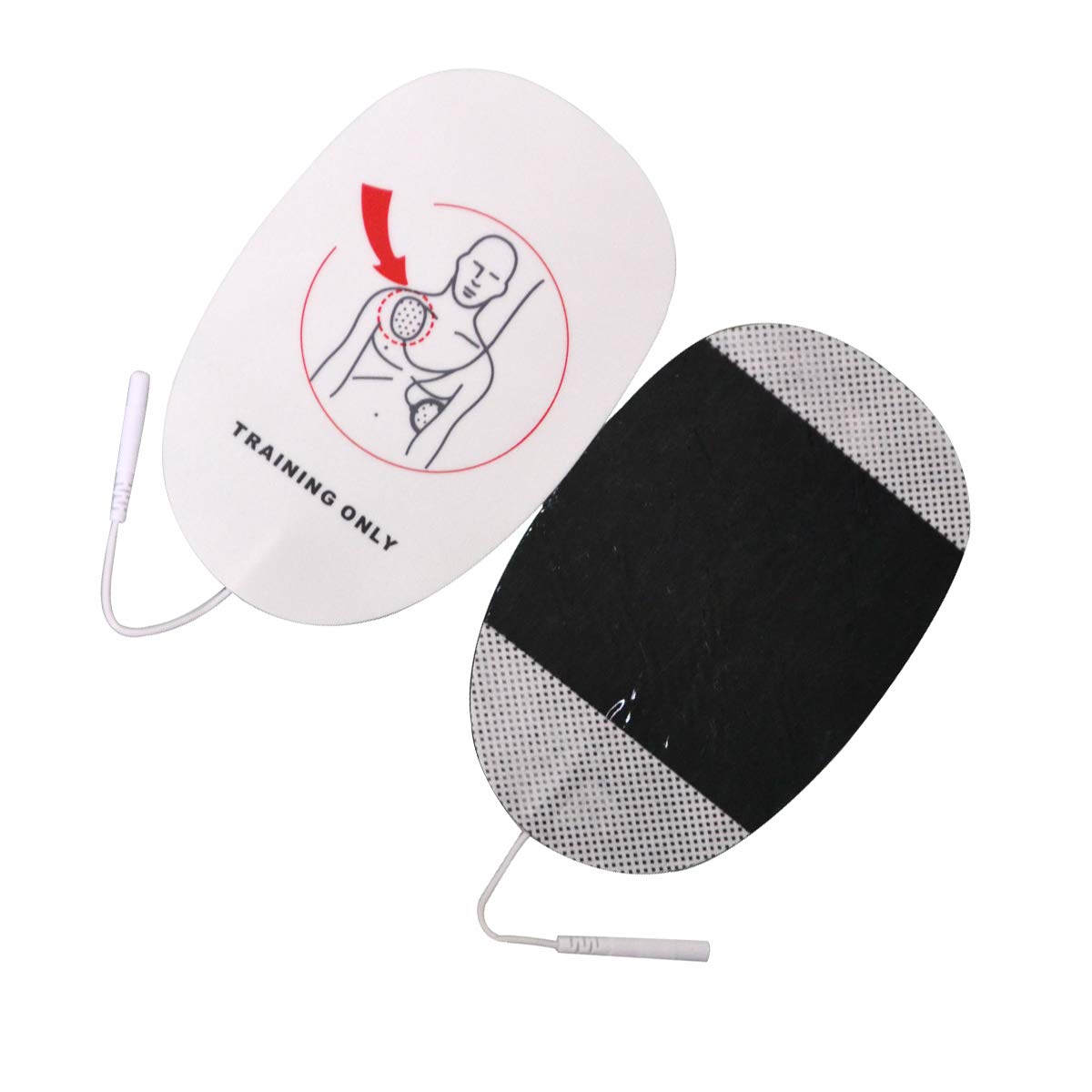 AED Training Pads Train Pad Adult Child Replacement Almohadillas de entrenamiento Almohadilla de tren Reemplazo de niño adulto para AED Trainer XFT-D0009 XFT-120C+ Zoll (1x almohadilla para adultos)