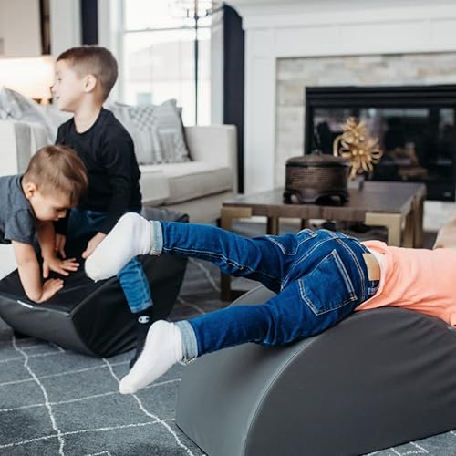 Miniatura 3 de Foamnasium Juego de mini vasos, juego de espuma para interiores, 2 piezas suaves para niños pequeños y niños activos escalador de espuma para