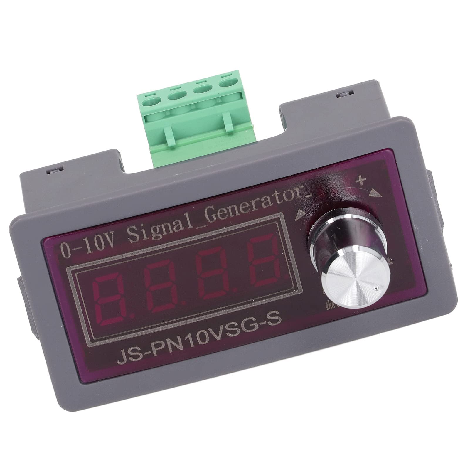 Générateur de Signal 0-10V Simulateur Analogique de Tension de Courant 0-20mA Générateur de Signal D'affichage à 4 Chiffres Réglable pour le Débogage du Panneau PLC