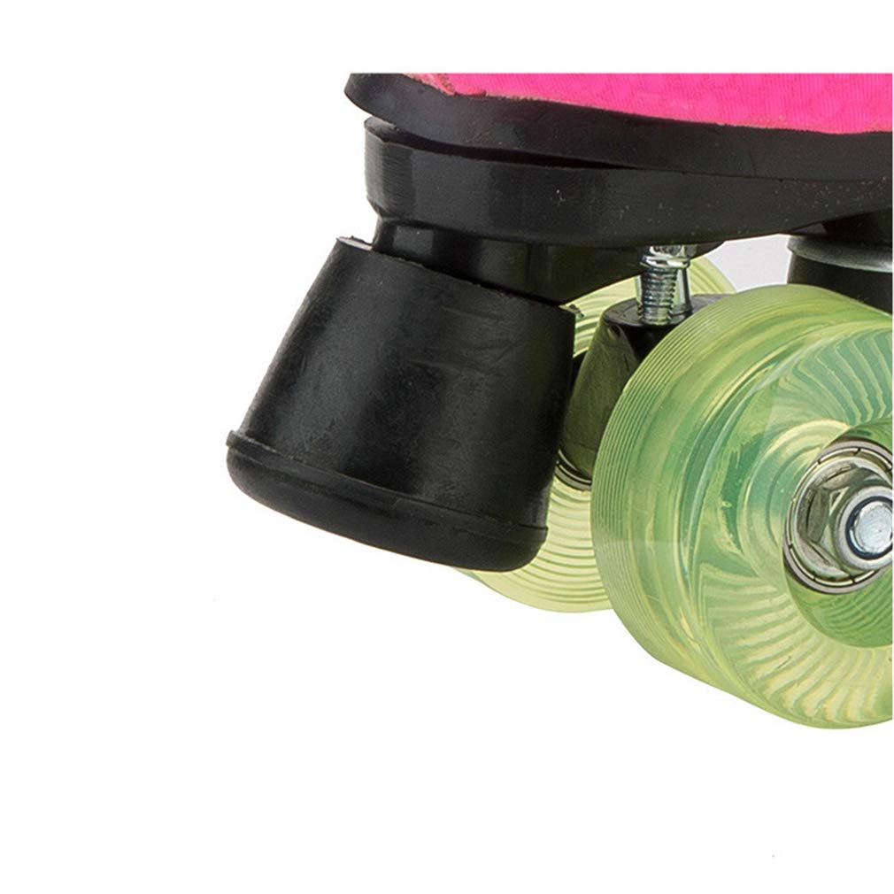 Pattini A Rotelle Per Donne Uomini Pattini A Rulli Classici, Pattini A Doppia Donne Adulti All'aperto in Alto Skate A Rulli Da Esterno, Per Adolescenti, Adulto,Blu,36