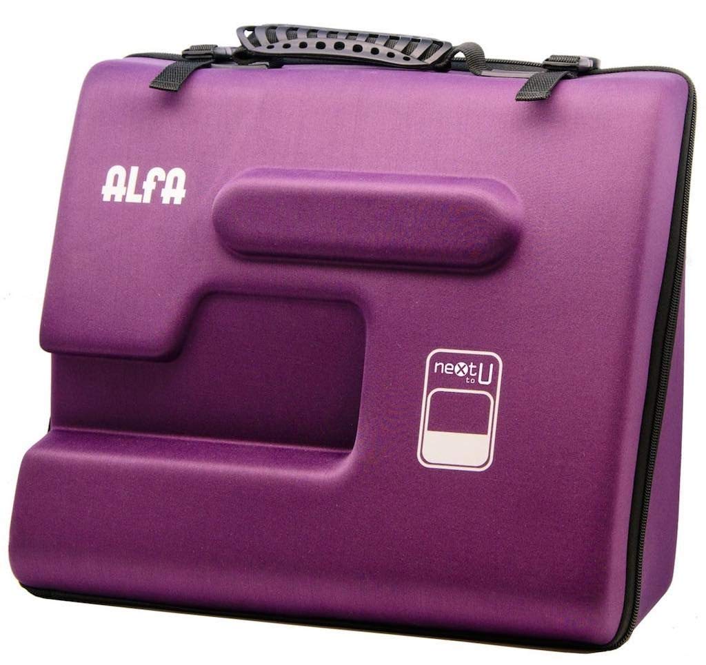 ALFA TO U - Custodia semirigida per Macchina da Cucire Rosso