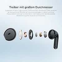 XIAOMI Redmi Buds 8 Active TWS Bluetooth fülhallgató félig fülbe illeszkedő 14,2 mm titán membrán kettős csatlakozás fekete 37 óra IP54 5