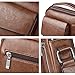 ANPTER Bandoleras Hombre BolsoHombre de Cuero Pequeño Mariconeras para Hombres Crossbody Piel Shoulder Bag Teléfono Cartera Monedero Bolso Mensajero Correa Ajustable(Marrón Imagen de ANPTER Bandoleras Hombre BolsoHombre de Cuero Pequeño Mariconeras para Hombres Crossbody Piel Shoulder Bag Teléfono Cartera Monedero Bolso Mensajero Correa Ajustable(Marrón