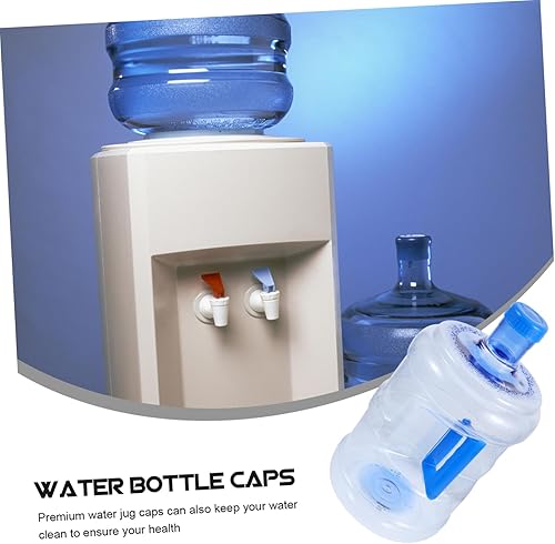 Vista 7 de IMIKEYA Botella de agua con asa: Jarra de agua, botella de galón, botellas de agua motivacionales, jarra reutilizable, contenedor de agua grande, B