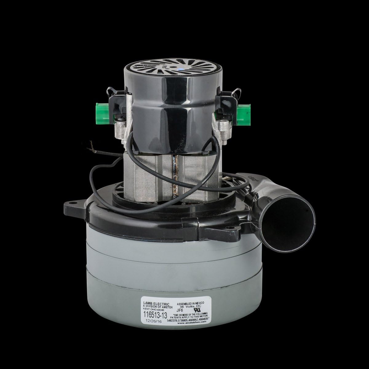 Ametek Lamb Vacuum Blower Motor 36 Volts DC 116513-13 Advance 56377470 Clarke 45019A Tennant 130413 by Ametek
