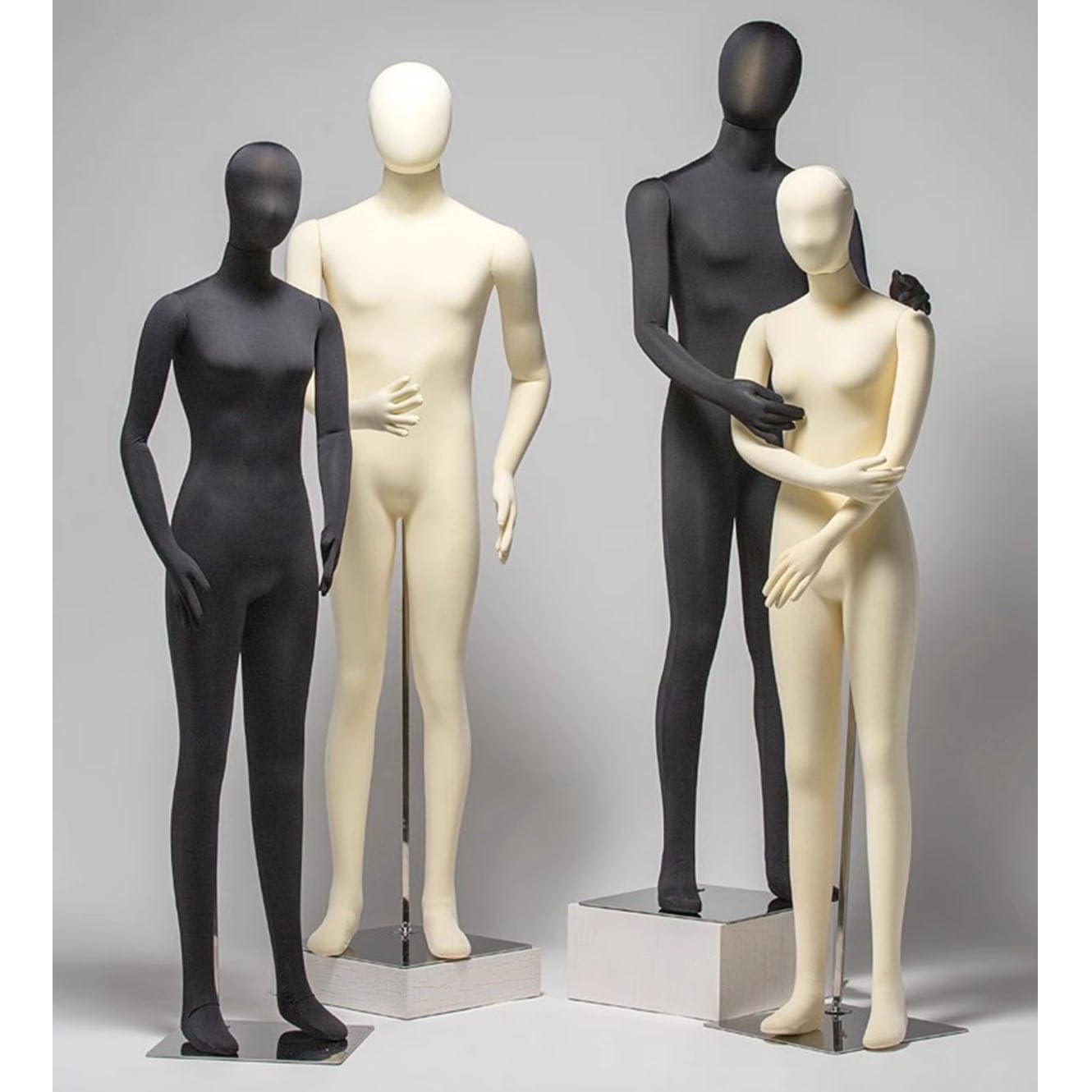 Posable Manekin na całe ciało, elastyczna forma sukienki tułowia, głowa i ramiona można obracać, manekin dla dorosłych, manekin, manekin, manekin, do ekspozycji ubrań