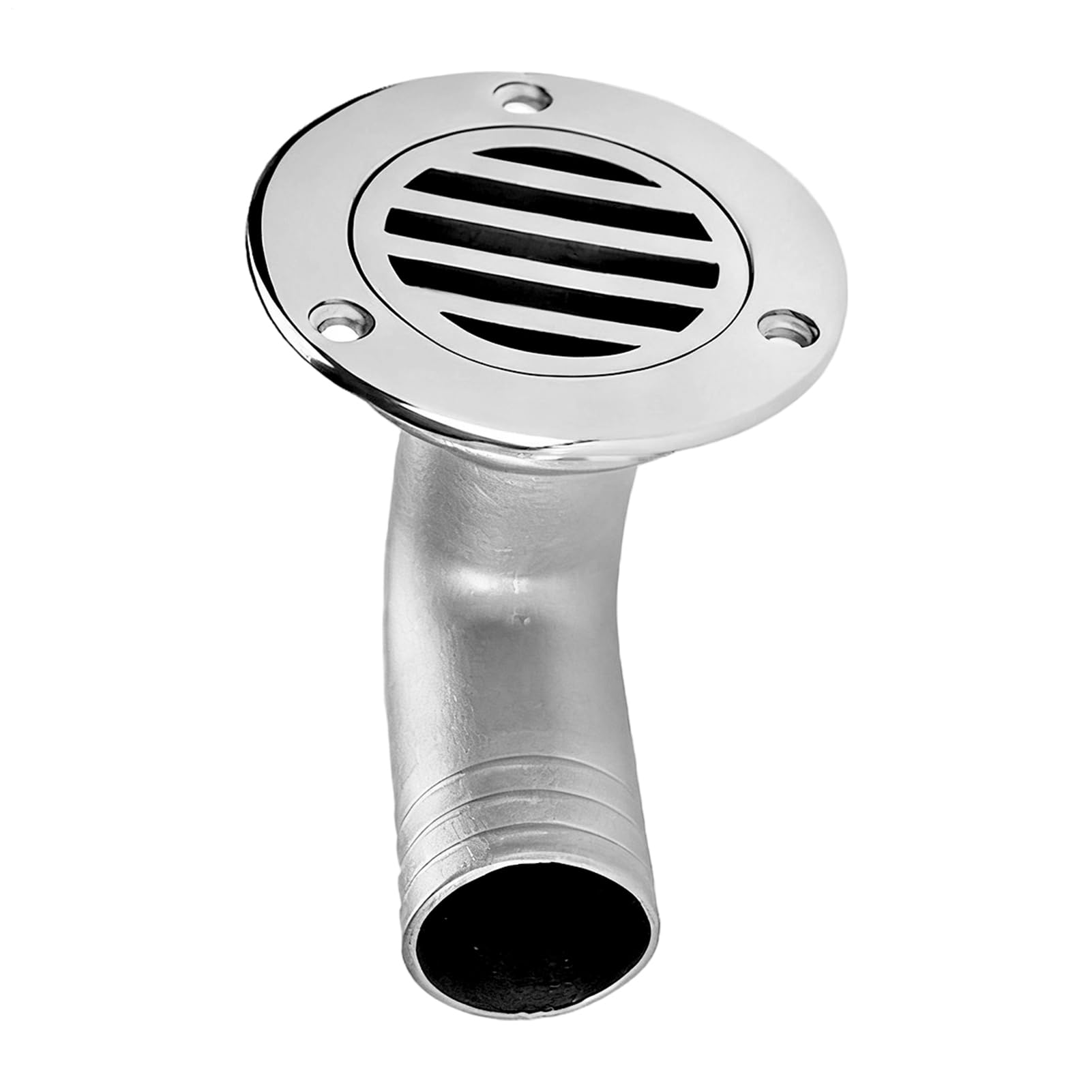 Grille d'évacuation robuste pour yacht et cuisine avec couvercle en inox marin