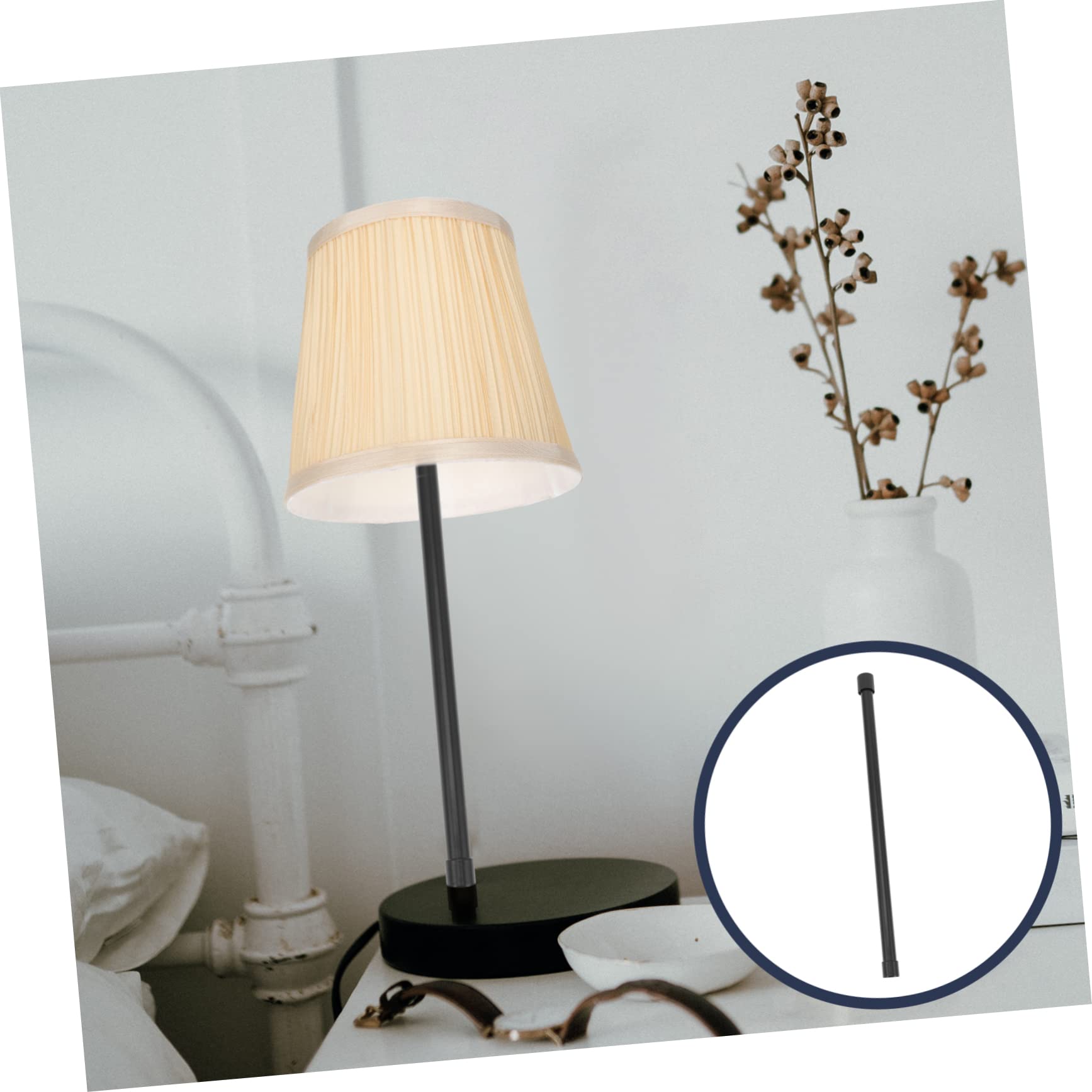 Amazon.co.jp: ETHZZLE テーブルランプ延長ポール 30-60cm 伸縮