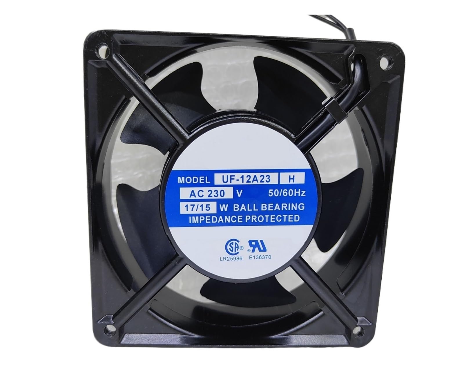 Lzikkgki One Color Uf-12A23 Ac 230V 17/15W 120X120x38mm Cooling Fan