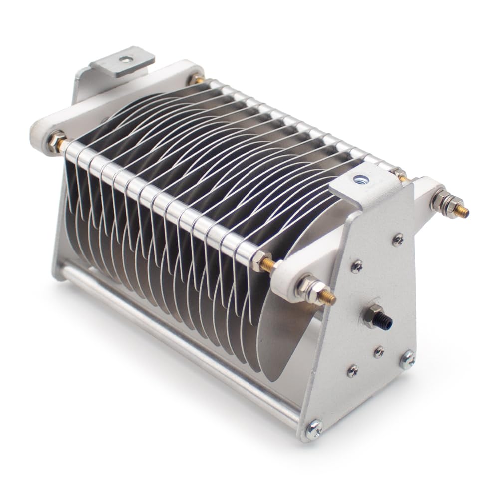 Toplionace Condensatore Variabile ad Aria 20-240P, Condensatore di Sintonia ad Alta Tensione 2kv per Progetti di Radio e Amplificatori