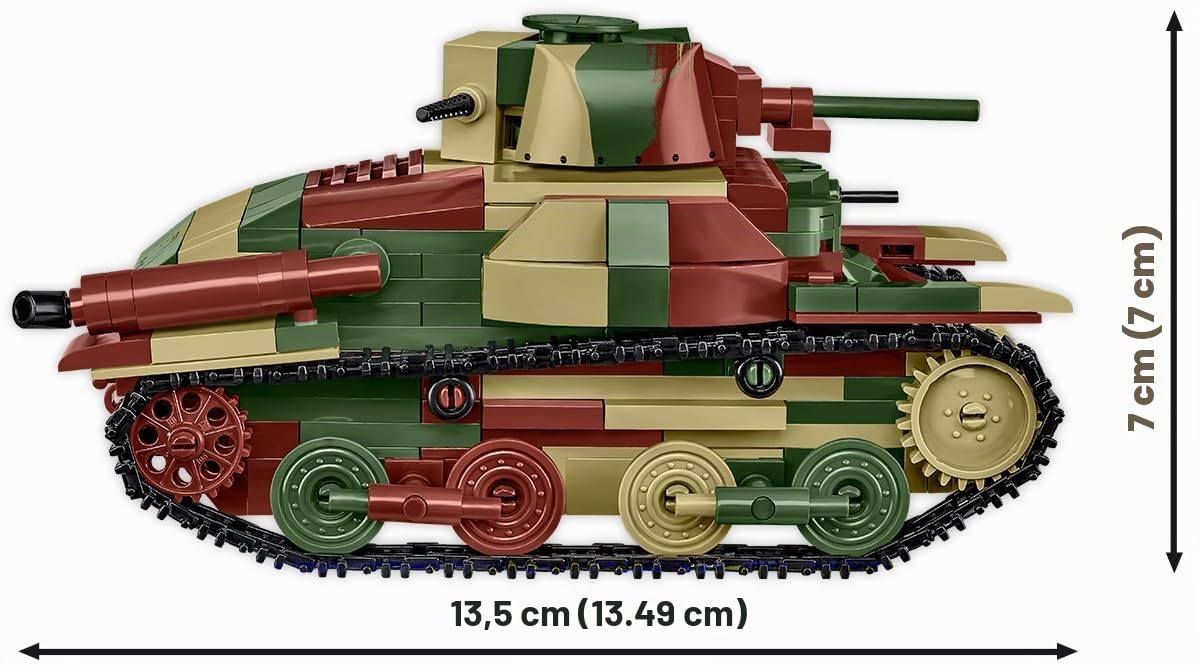 COBI Type 95 Ha-Go Scale 1:35, Dunkelgrün