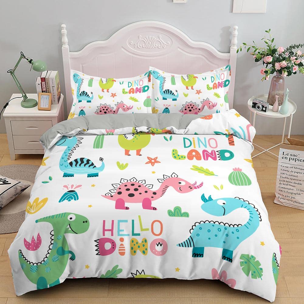 Housse de Couette 240x260 Adulte Dinosaure pour réveiller la déco de votre chambre