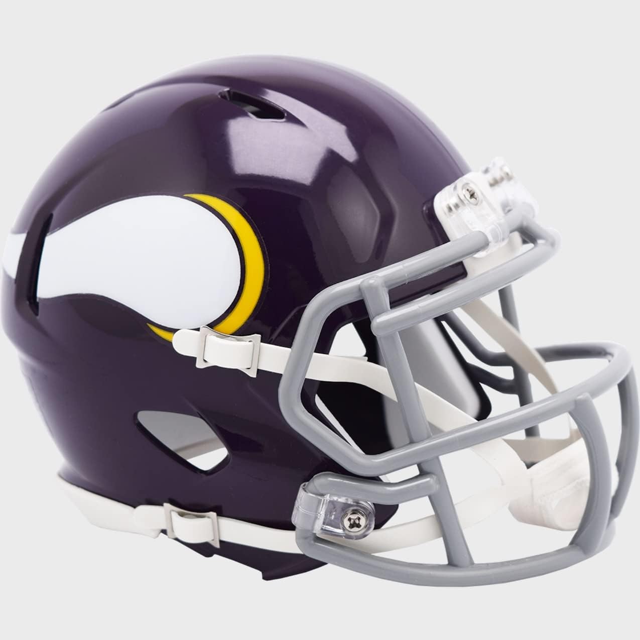 Minnesota Vikings 1961 to 1979 Throwback Revolution Speed Mini Football Helmet - New in Riddell Box