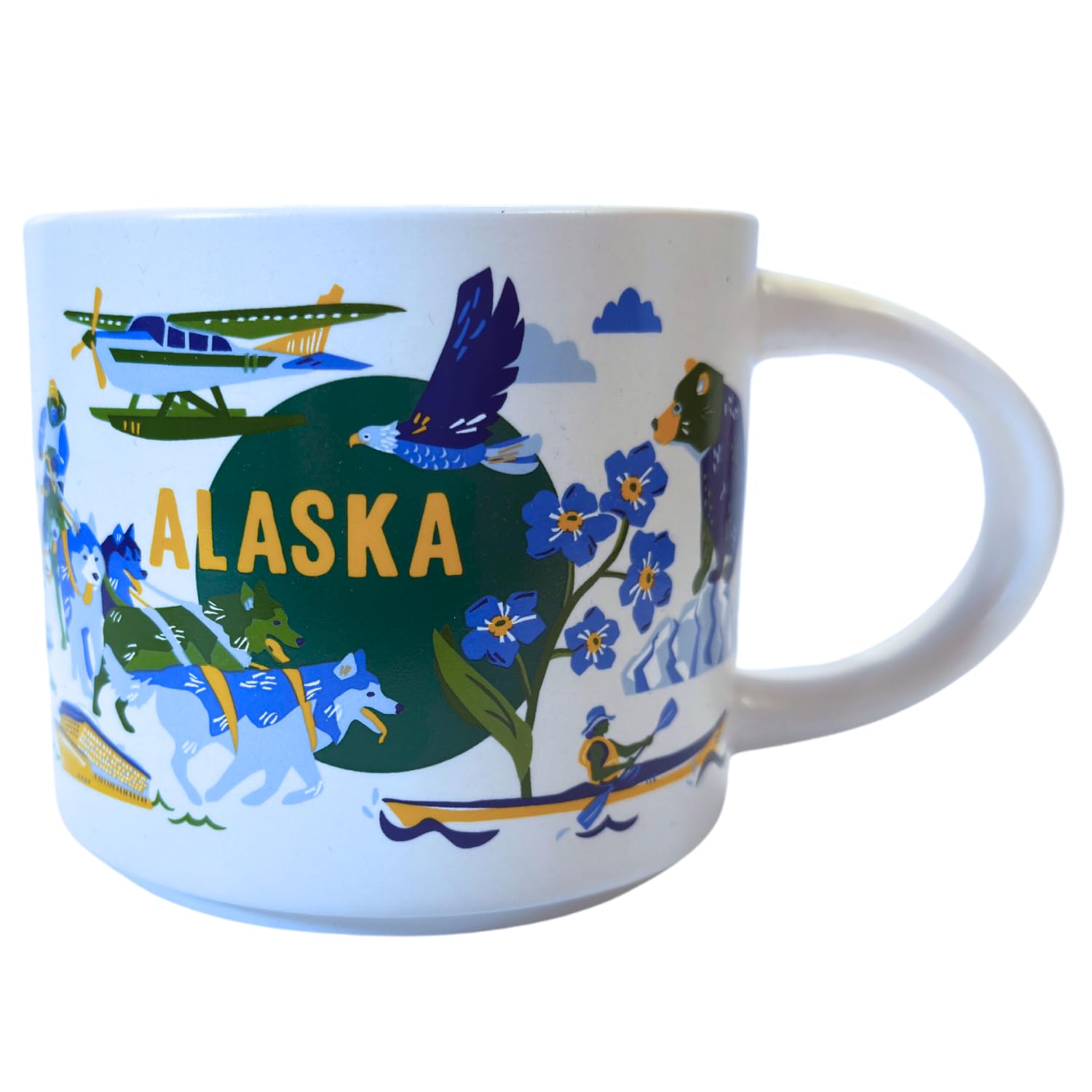 Starbucks Discovery Series Alaska Ceramic Mug, 14 Oz