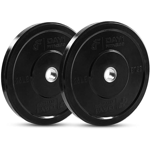 3. Day 1 Fitness Olympic Bumper Plate