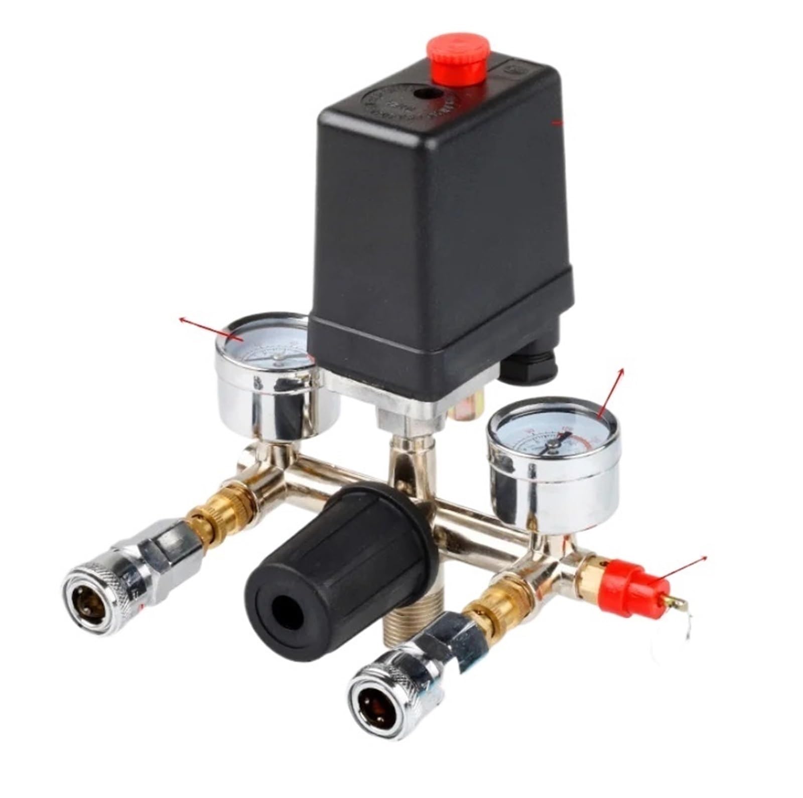 Compresseur d'air 220V contre les chutes de pression à valve alu