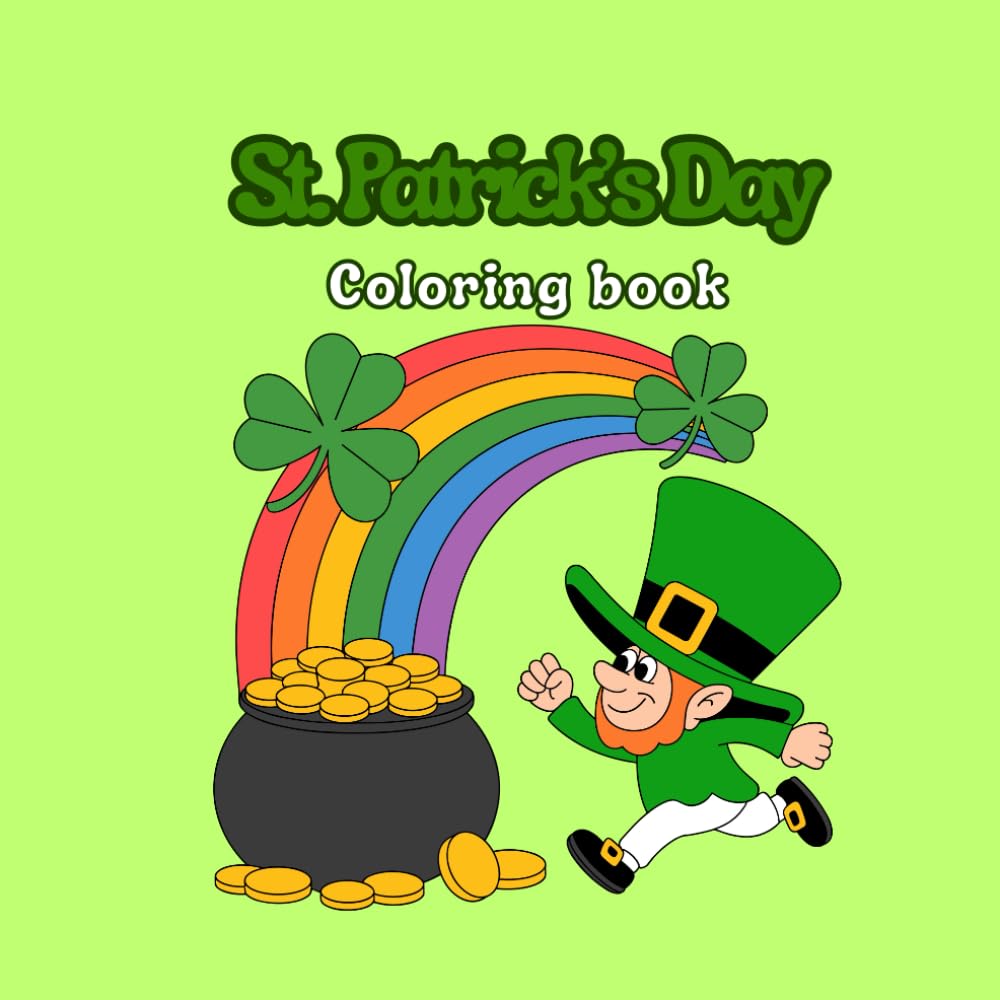 St Patrick's Day Coloring Book