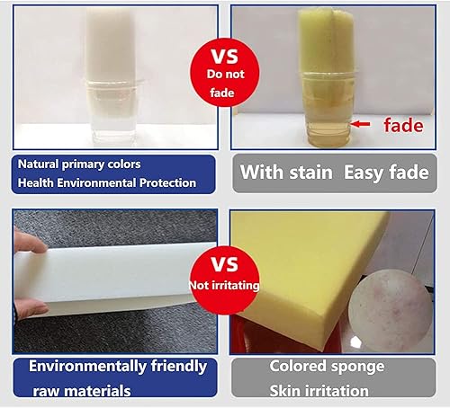 Miniatura 7 de YURRO Espuma de tapicería multiusos, cojín de espuma de alta densidad, almohadillas de asiento gruesas, hoja de acolchado de espuma viscoelástica,