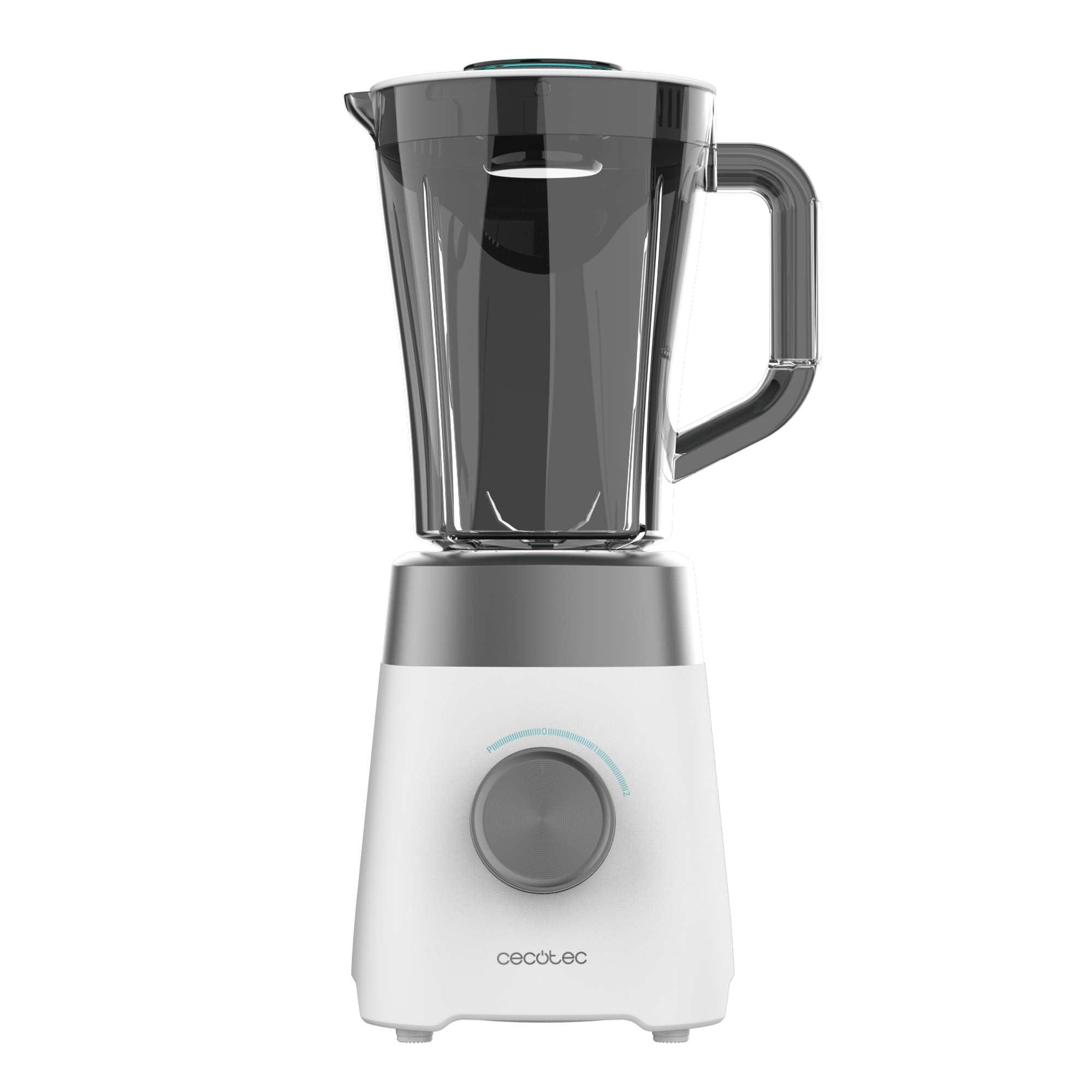 Cecotec Frullatore a tazza con caraffa da 1,5 l Black Titanium 1300 MAX W. 1300 W Potenza massima, 20000 giri/min, lame 4 lame di titanio, brocca 1,5 l, 2 velocità, funzione pulse, becco ghiaccio