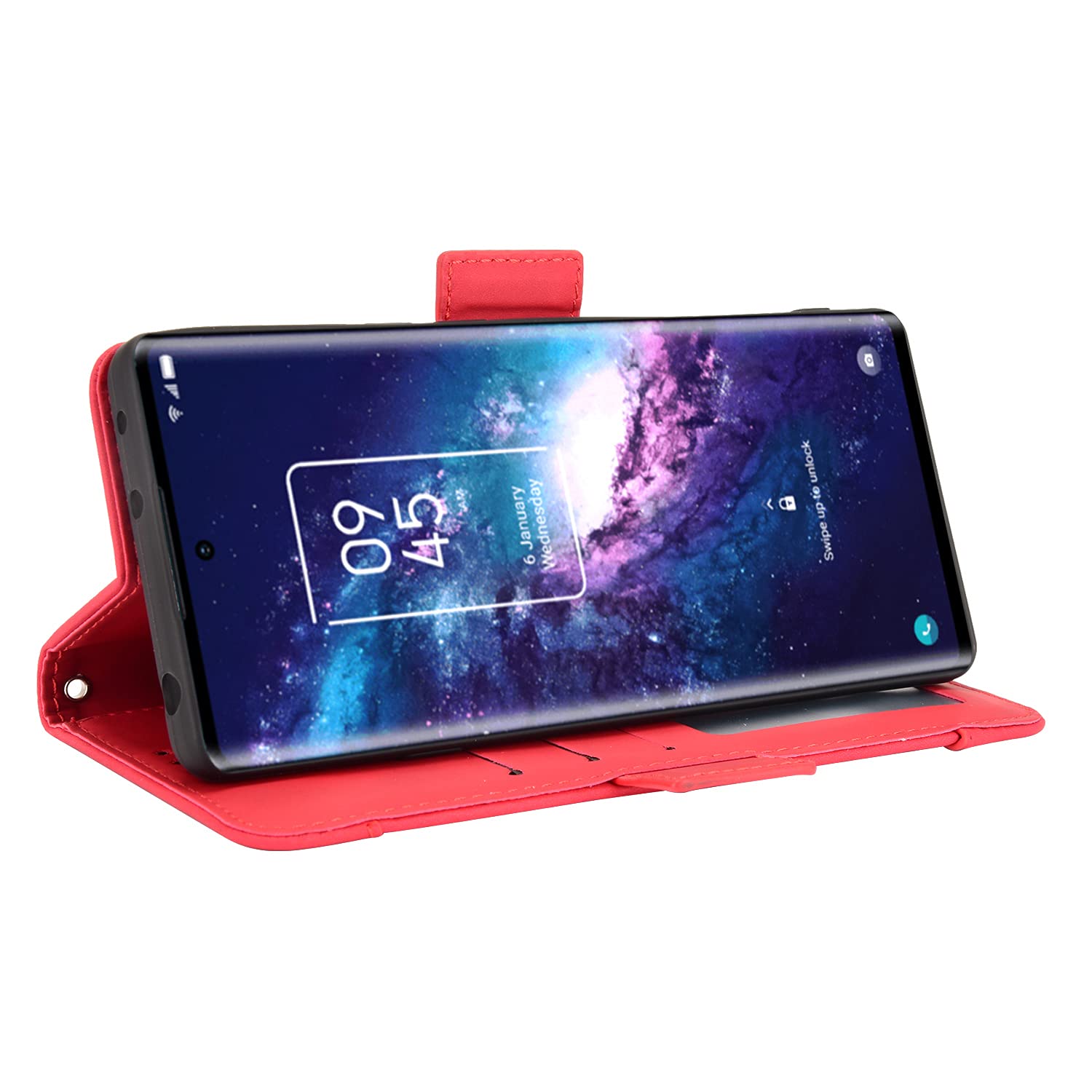 TingYR Cover per TCL 20 5G, Flip Custodia Carte di Credito