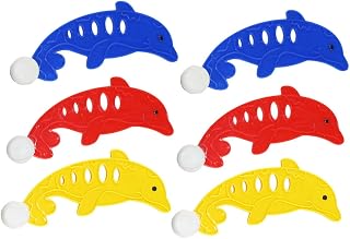 6Pcs Diving Fish for Pool Underwater Swimming Training Fun Game for Boys and Ages Lightweight Compact Water for Summer Pool Play
