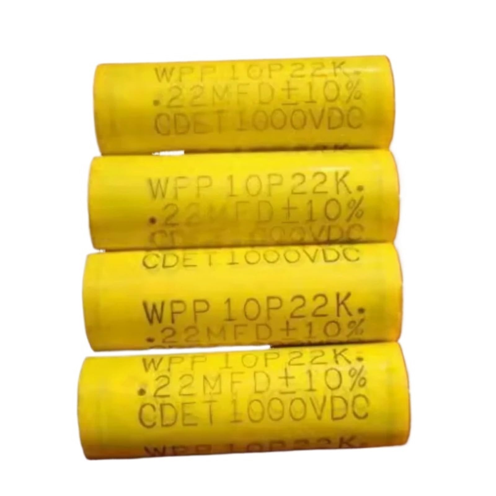 BALYDLUL 4PCS 1000V 0.22UF 16 * 50MM Capacitor