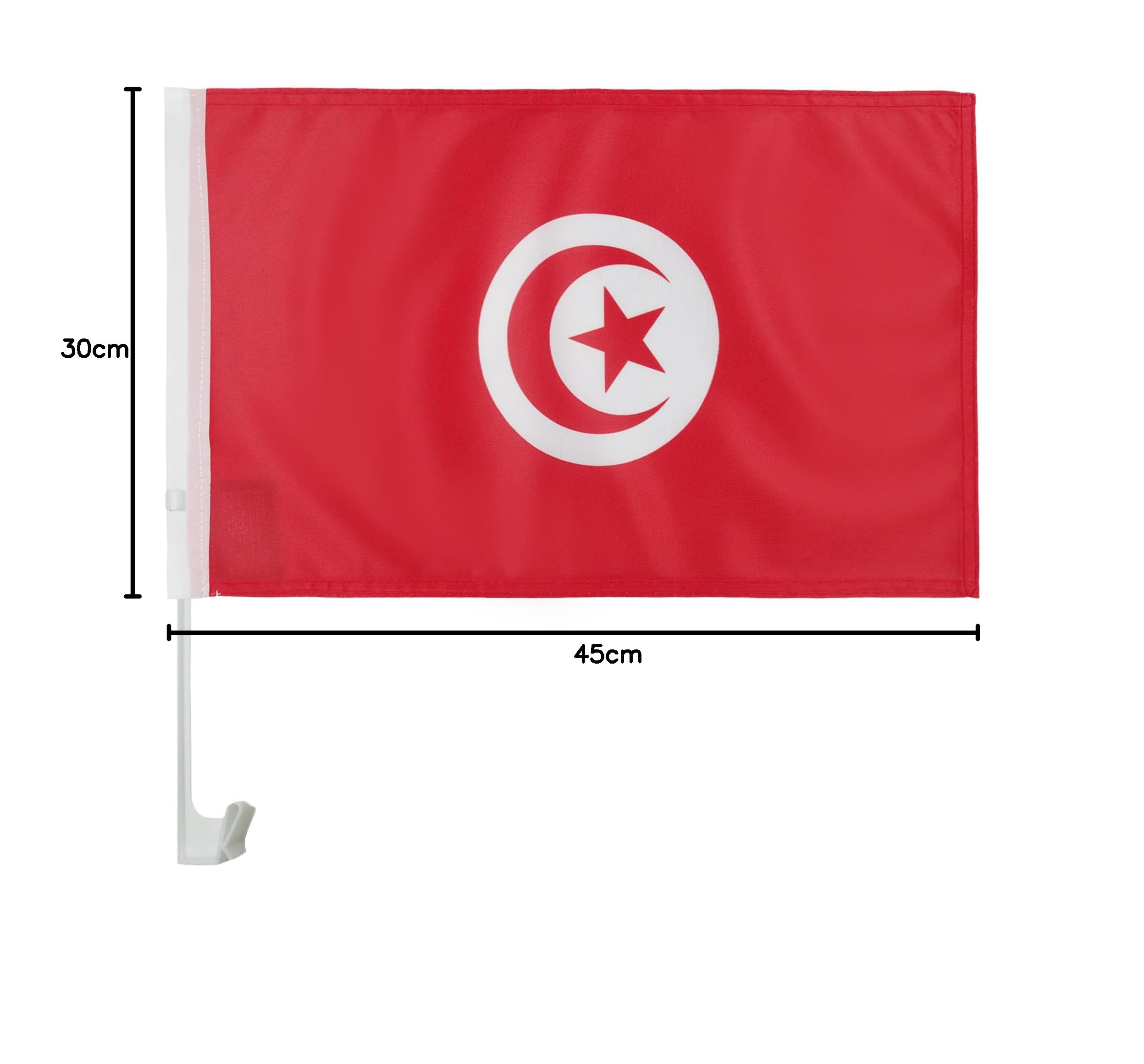 AZ FLAG South Africa Car Flag 18'' x 12'' - South African Car flags 30 x 45cm - Banner 18x12 INCHES PLASTIC STICK — view 63