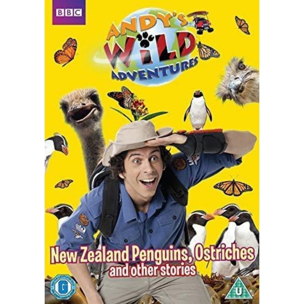 Andy's Wild Adventures: New Zealand penguins, Ostriches & Other Stories