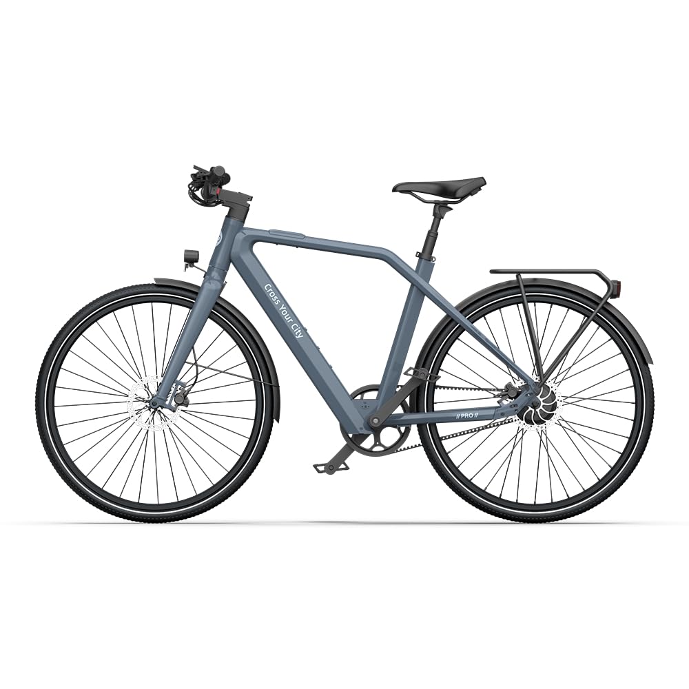 A Dece Oasis ADO e Bike Air30pro,28 Zoll 700C, Elektrofahrrad,370,00 Wh Akku, ebike Damen/Herren, Riemenantrieb,ADO Smart APP,3,5-Zoll-IPS-Display